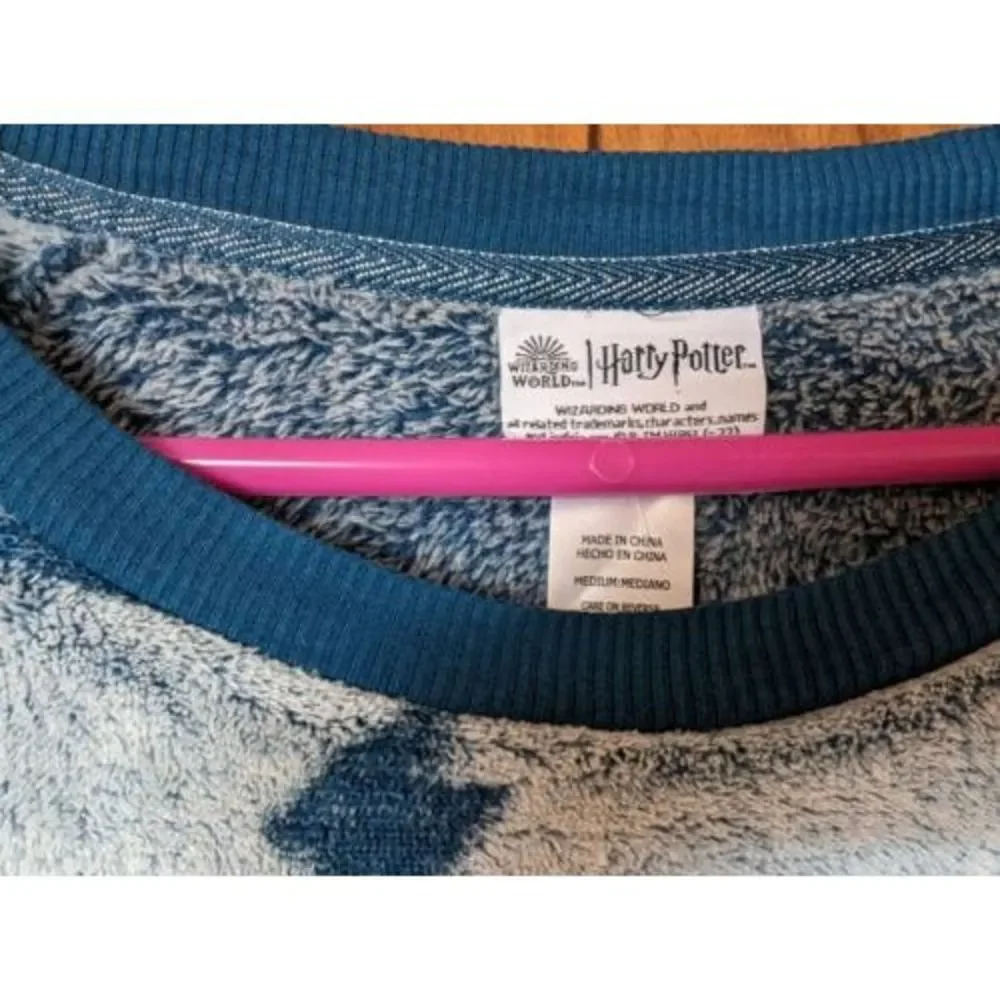 WIZARDING WORLD‎ OF HARRY POTTER Womens Double M Super Soft Sweater Pajama Top